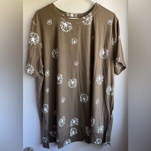Brown Graphic Women’s Shirt